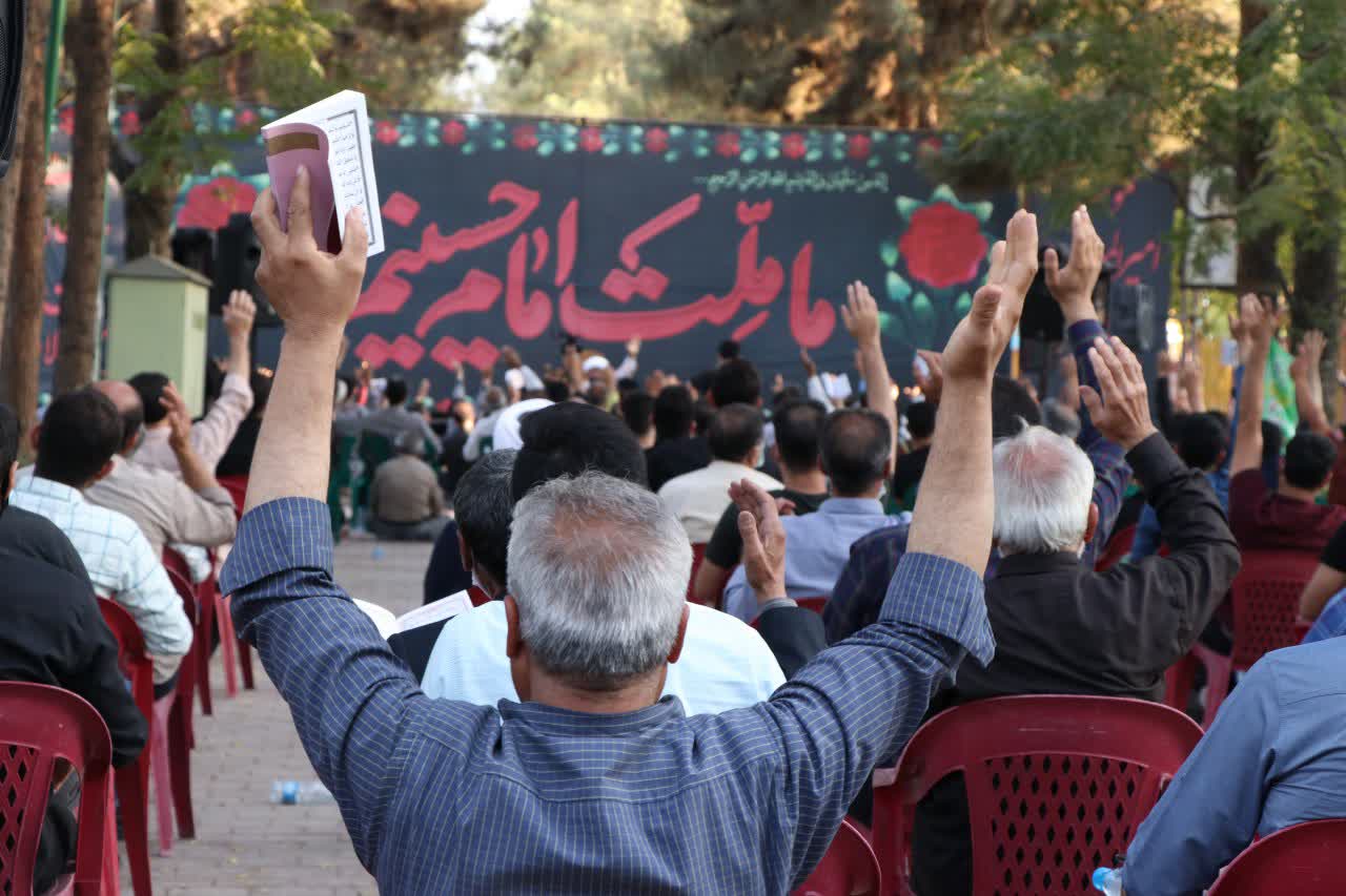 گزارش تصویری مراسم روح بخش دعای عرفه